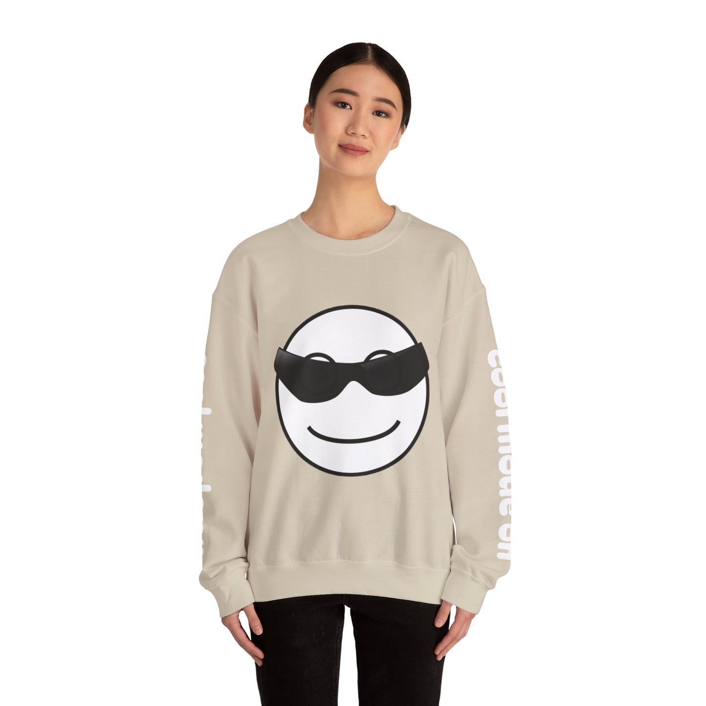 Cool Vibes Crewneck Sweatshirt, Chill Fashion, Casual Wear, Trendy Gift, Lounge Pullover