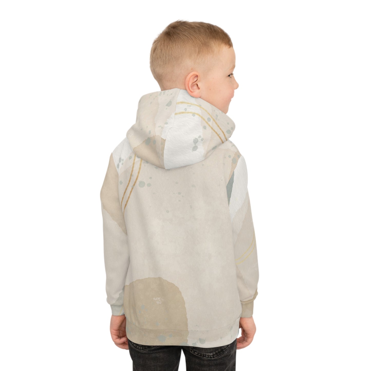 Trendy Children's Hoodie, Stylish Kids Pullover, Cozy AOP Sweatshirt, Unique Gift for Kids, Birthday Present, Fashionable Kidswear