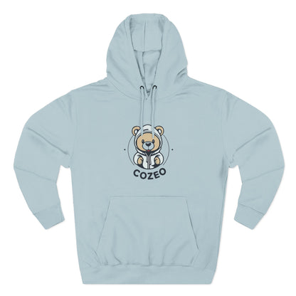 Cozy Bear Fleece Hoodie, Cute Animal Hoodie, Gifts for Animal Lovers, Winter Wardrobe Essential, Perfect for Cozy Nights