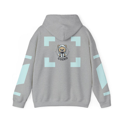 Authentic Cozeo Graphic Hoodie Heavy Blend Sweatshirt, Cute Bear Hoodie, Casual Wear, Fall Fashion, Gift for Teens