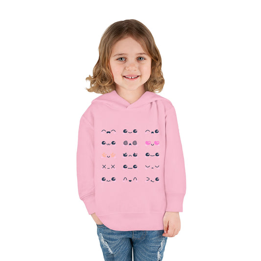 Cute Toddler Fleece Hoodie with Fun Facial Expressions, Perfect Gift for Kids, Cozy Pullover for Playdates, Everyday Wear, Holiday [...]