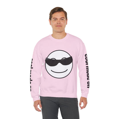 Cool Vibes Crewneck Sweatshirt, Chill Fashion, Casual Wear, Trendy Gift, Lounge Pullover