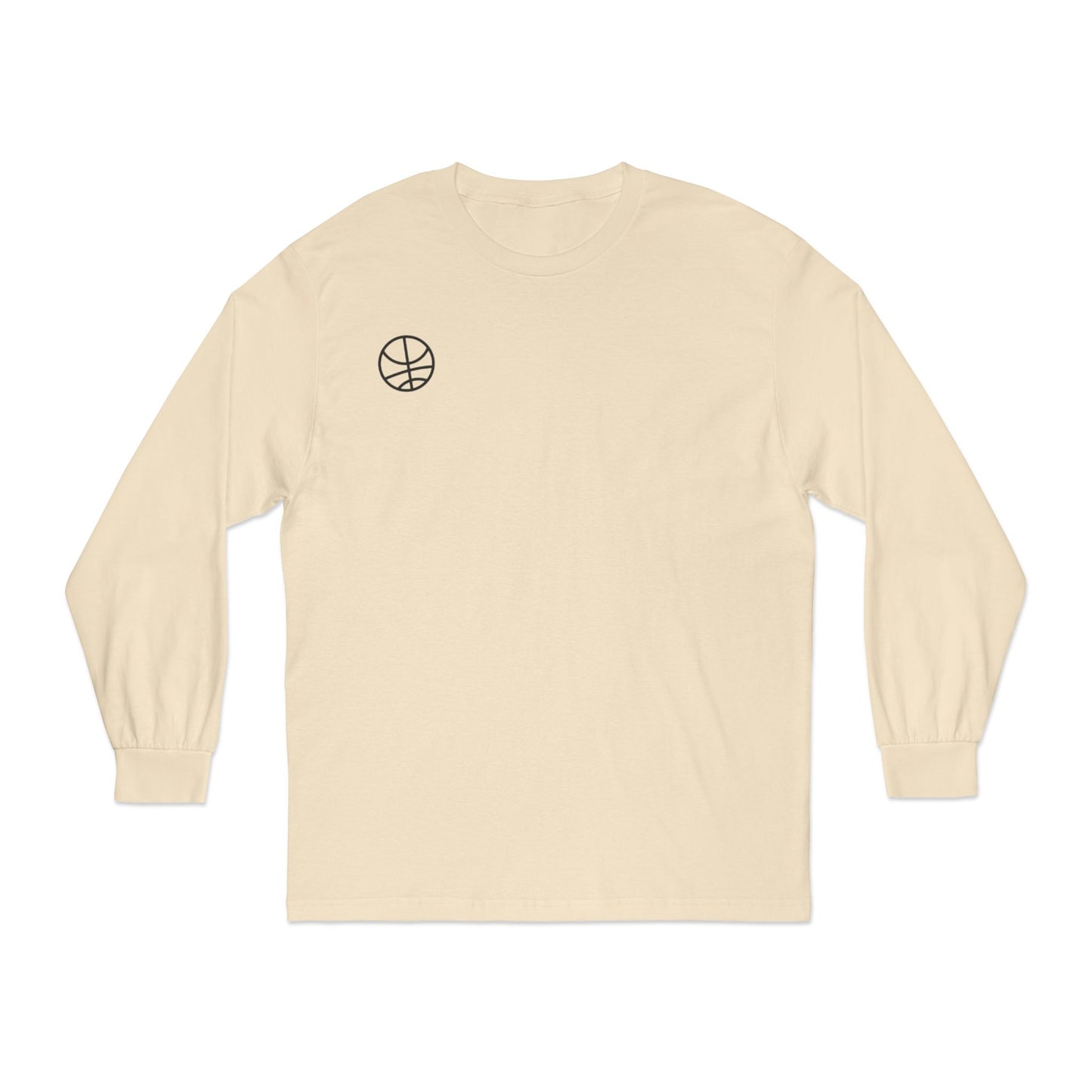 Minimalist Graphic Long Sleeve T-Shirt,  Casual Wear, Everyday Comfort, Stylish Layering Essential, Gift for Friends