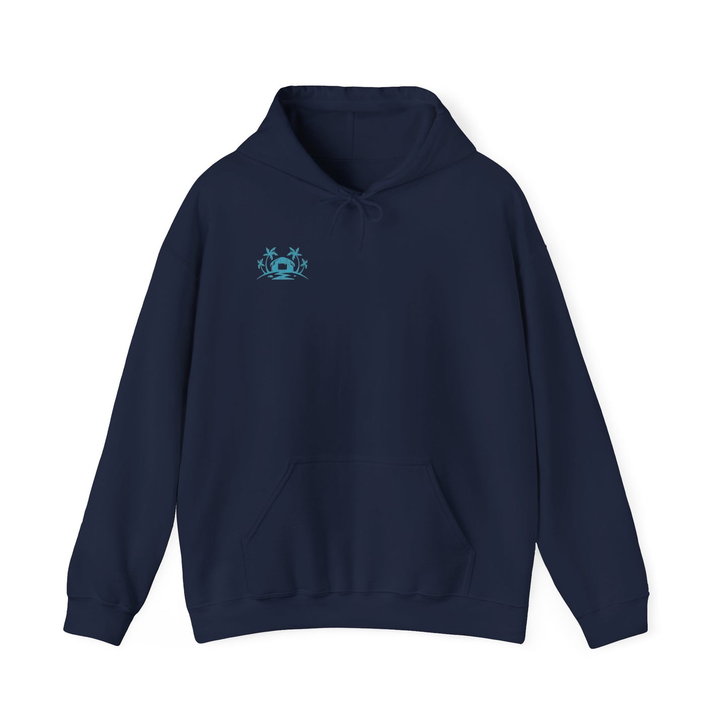 Cozy Star Emblem  Hooded Sweatshirt - Perfect Gift for Friends, Casual Wear, Outdoor Activities, Cozy Layering, Winter Essentials