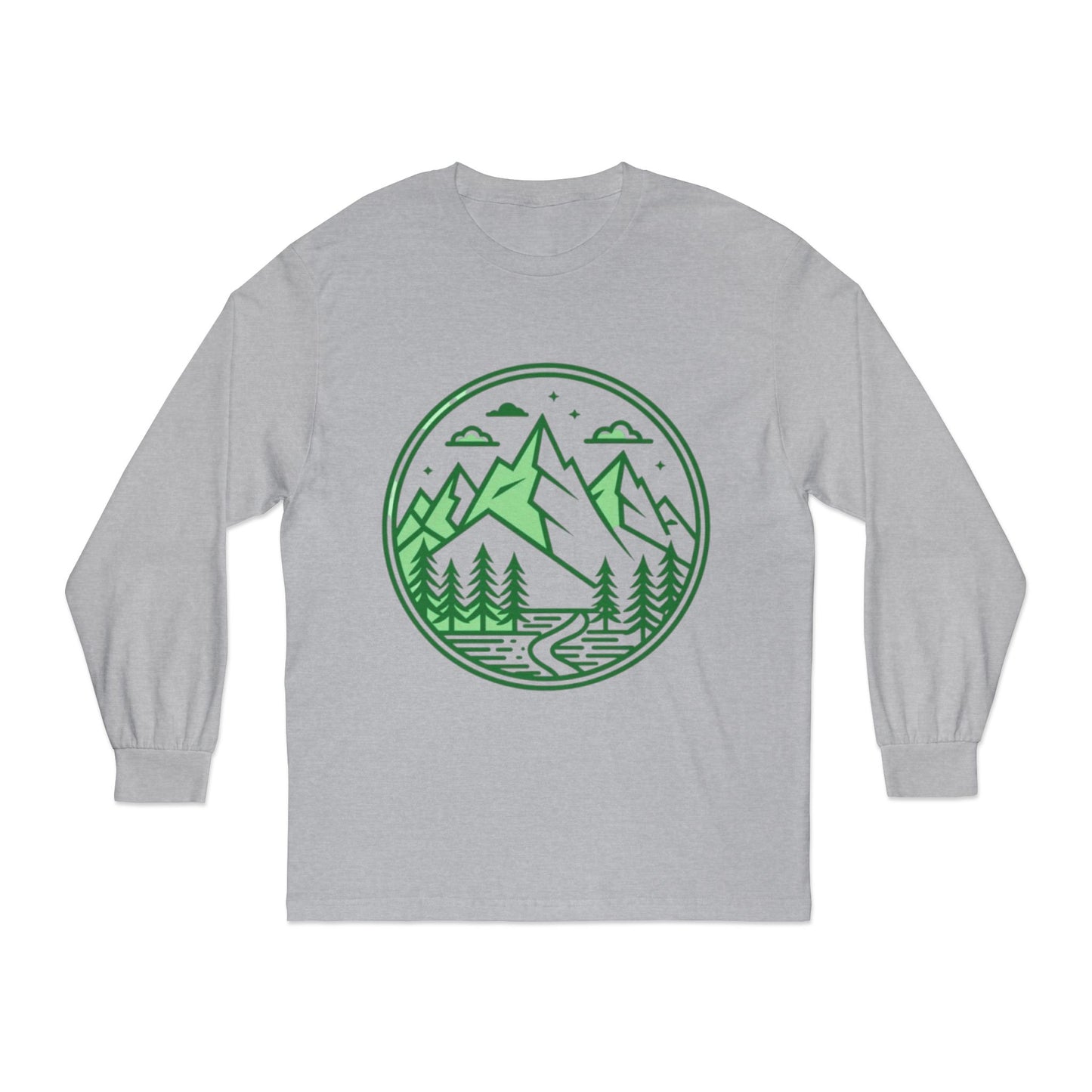 Nature-Inspired Long Sleeve T-Shirt