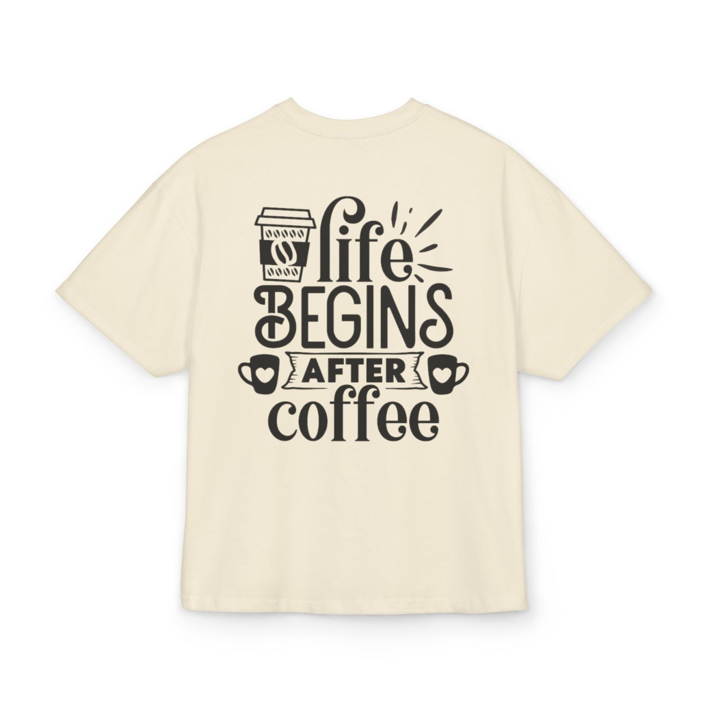 Life Begins After Coffee Box Tee,  Graphic T-Shirt, Casual Coffee Lover Apparel, Gift for Coffee Enthusiasts, Comfortable [...]