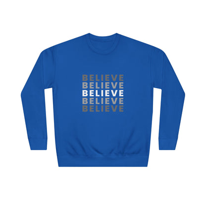Believe Crew Sweatshirt | Cozy  Sweatshirt for Casual Comfort | Motivational Gift for Friends and Family, Daily Wear, [...]