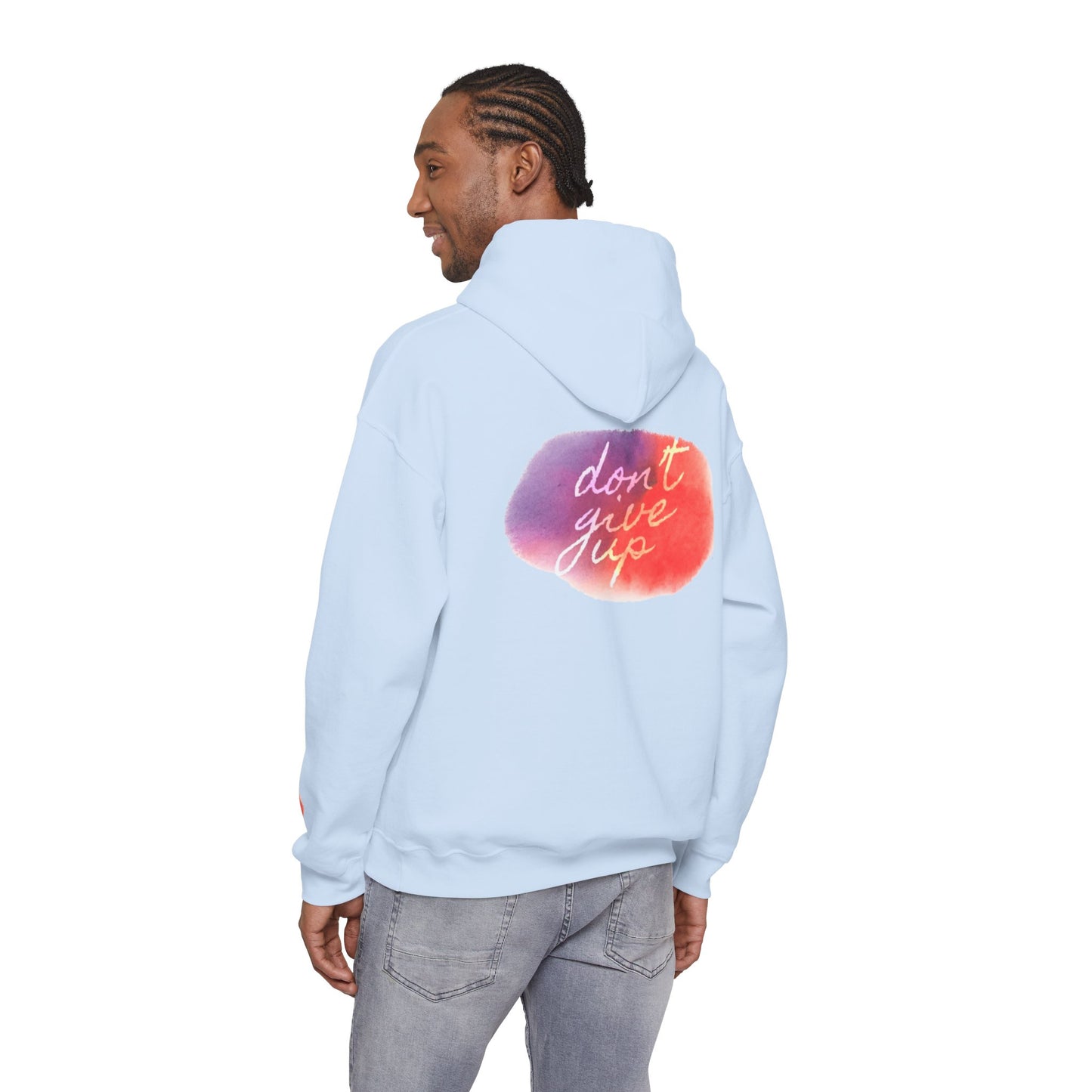 keep going design Heavy Blend™ Hooded Sweatshirt