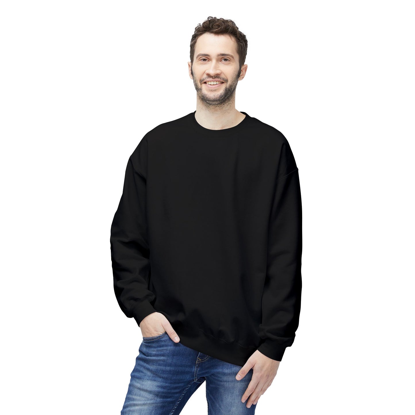 Cozy  Fleece Crewneck Sweatshirt - Perfect Gift for Friends, Family, Birthdays, Fall, Winter, Casual Wear, Everyday Comfort