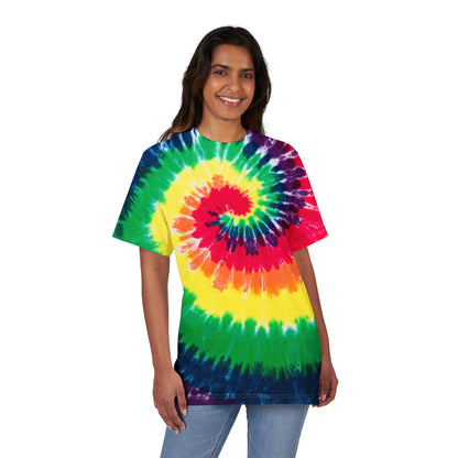 Colorful Oversized Tie-Dye T-Shirt - Vibrant, Fun, Casual Wear, Perfect for Festivals, Summer Days, Gifts, Relaxation