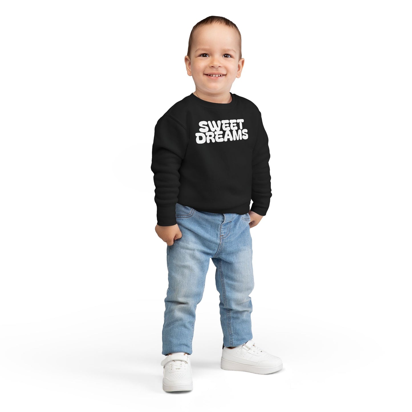 Toddler Sweatshirt - Sweet Dreams, Cozy Kids Fashion, Baby Gift, Birthday Present, Seasonal Outfit, Toddler Apparel