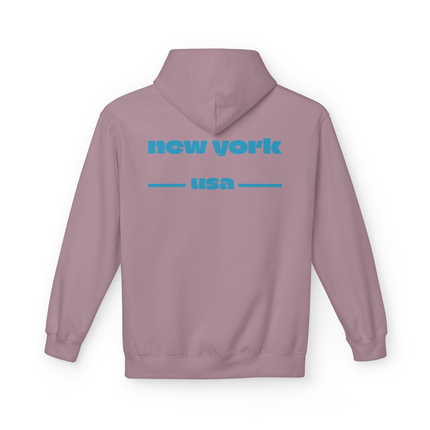 New York Star Hoodie, Fleece Sweatshirt, Casual Streetwear, Perfect Gift for Travelers, Cozy Hoodie, Summer Essential