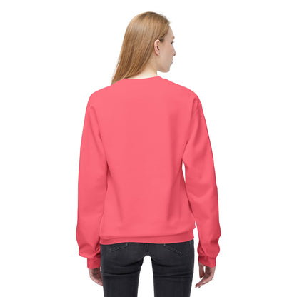 Colorful 'YEAH' Crewneck Sweatshirt,  Sweatshirt, Inspirational Gift, Cozy Fleece, Casual Wear, Everyday Comfort
