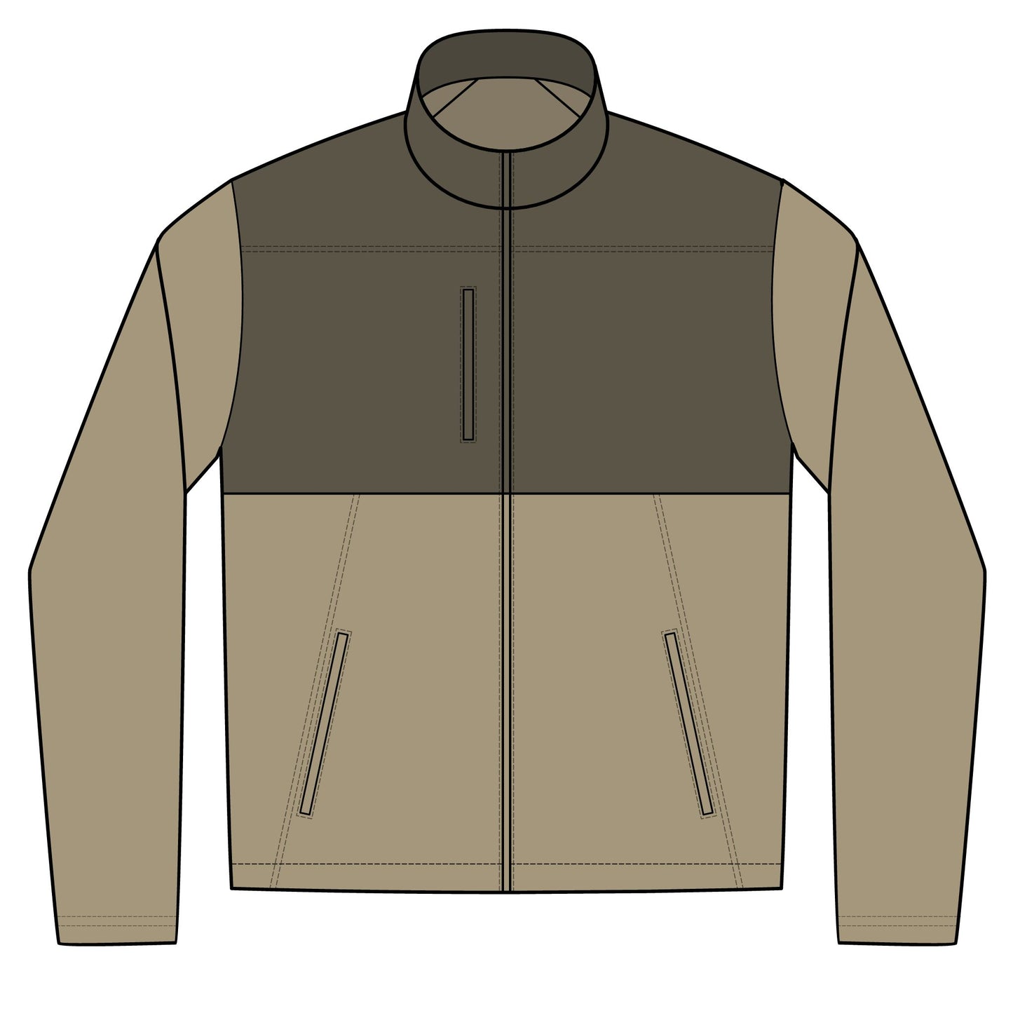 Outdoor Colorblock Soft Shell Jacket,  Insulated Hunting Jacket, Stylish Camping Gear, Outdoor Adventure Apparel, Perfect for [...]