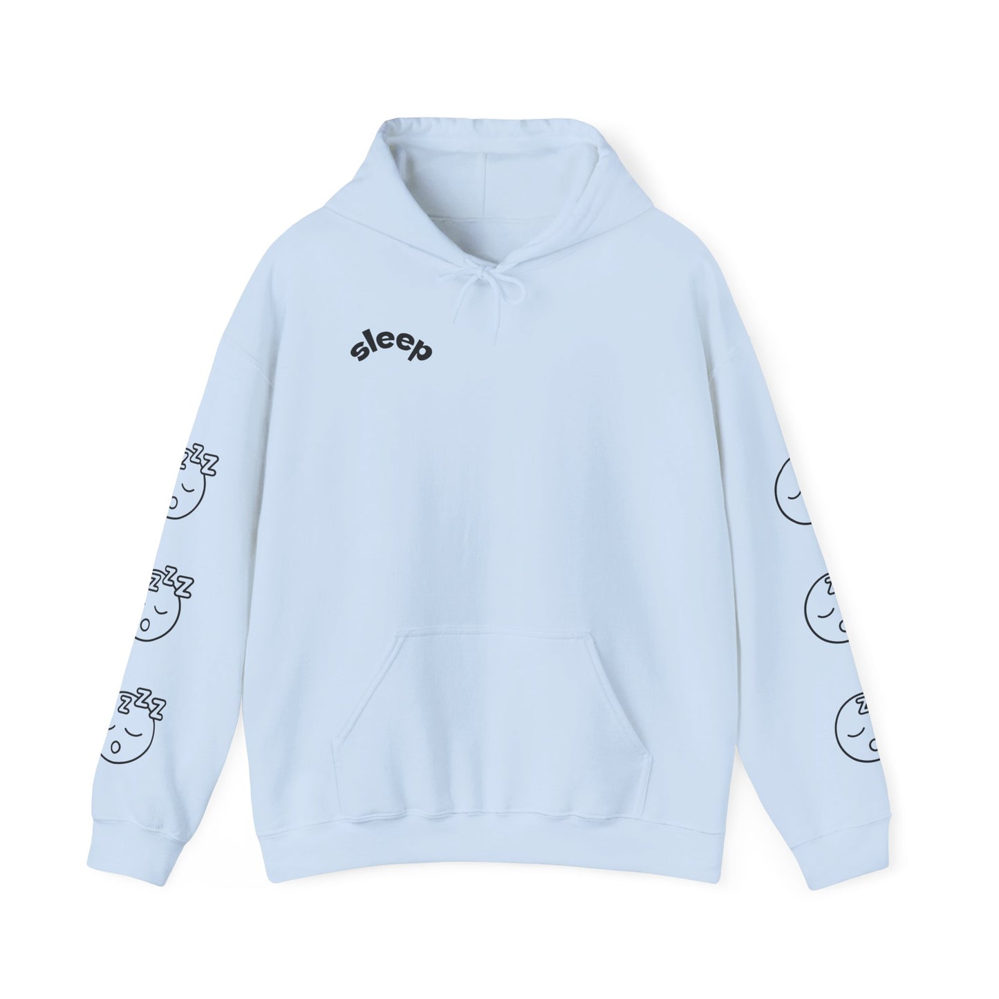 Cozy Sleepy Hoodie -  Heavy Blend™ Sweatshirt, Sleep Graphic, Cozy Gift, Chillwear, Relaxation Apparel, Dorm Essentials