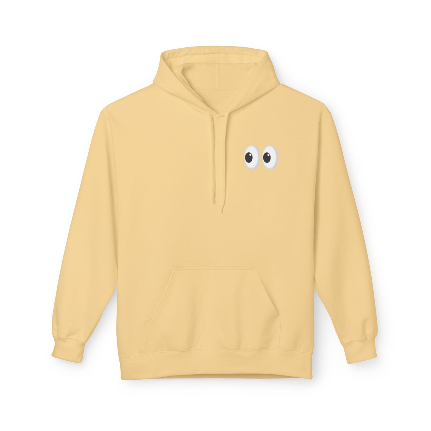 Playful Eyes Fleece Hoodie - Fun Sweatshirt for Unique Style,  Cozy Wear, Perfect Gift for All Occasions, Casual Outfits, Daily [...]