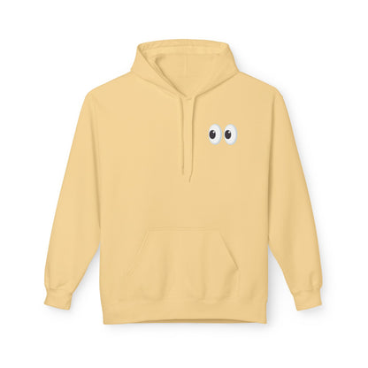 Playful Eyes Fleece Hoodie - Fun Sweatshirt for Unique Style,  Cozy Wear, Perfect Gift for All Occasions, Casual Outfits, Daily [...]