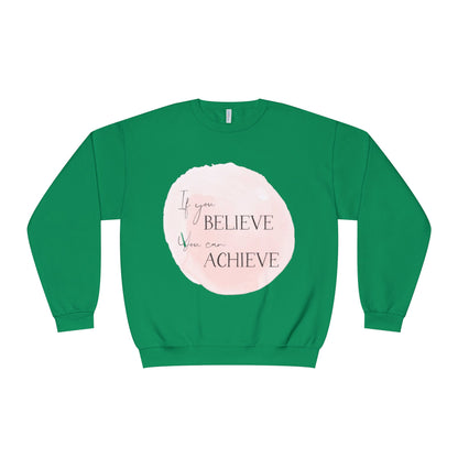 Inspirational Crewneck Sweatshirt, Motivational Wear, Gift for Her, Cozy Fashion, Positive Quote Apparel, Everyday Comfort