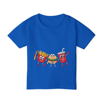 Fun Fast Food Toddler T-Shirt, Adorable Kids Tee, Playful Graphic Shirt, Cute Summer Outfit, Birthday Gift for Toddlers