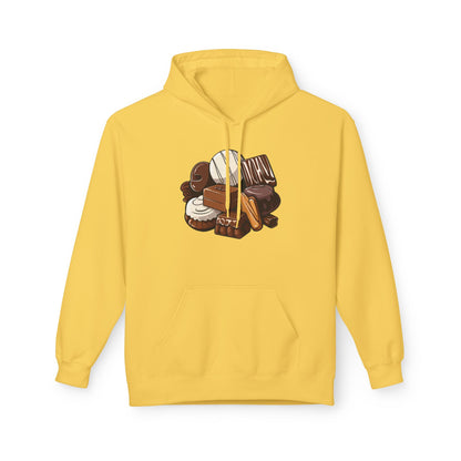 Indulgent Treats Hoodie - Perfect for Dessert Lovers, Cozy Gift, Snack Enthusiast Apparel, Sweet Tooth Hoodie, Funny Dessert Wear