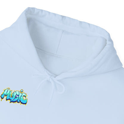 Graffiti Art  Hoodie - Cozy Streetwear, Unique Gift for Art Lovers, Perfect for Festivals, Casual Wear, Cool Graphic Sweatshirt