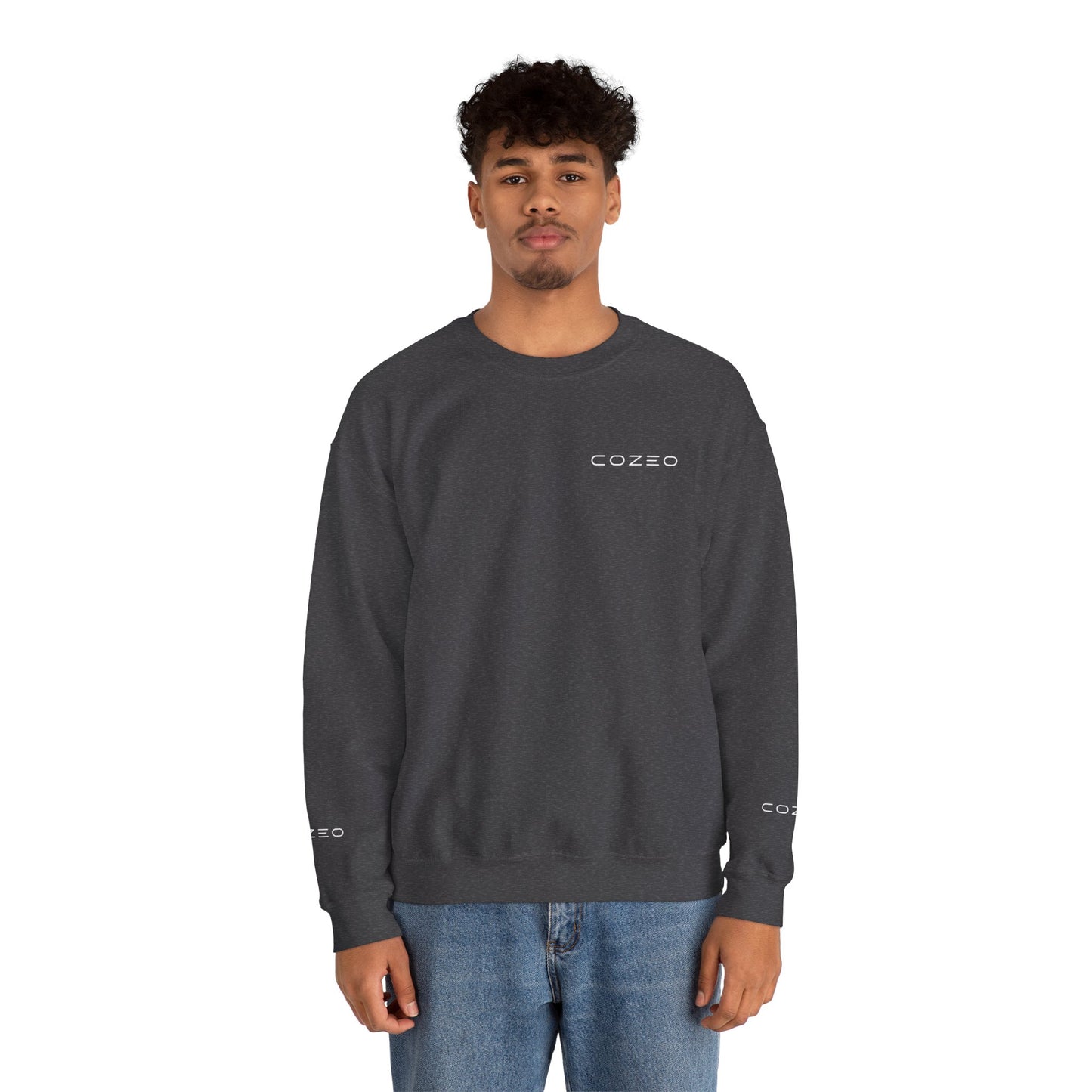 Embroidered  Crewneck Sweatshirt — cozeo