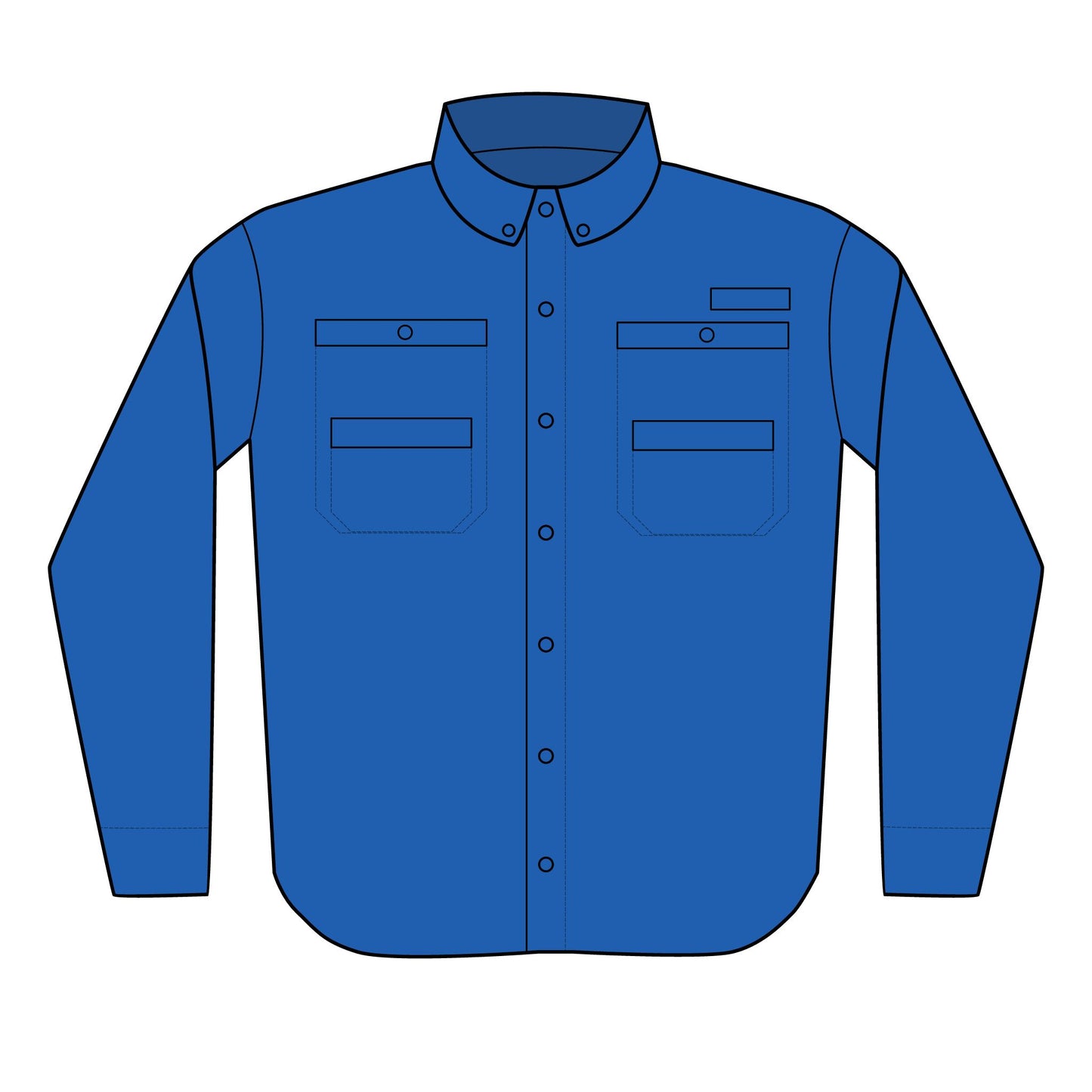 Men's Performance Fishing Shirt, Embroidered Outdoor Shirt, Lightweight Fishing Apparel, Quick-Dry Shirt for Adventures