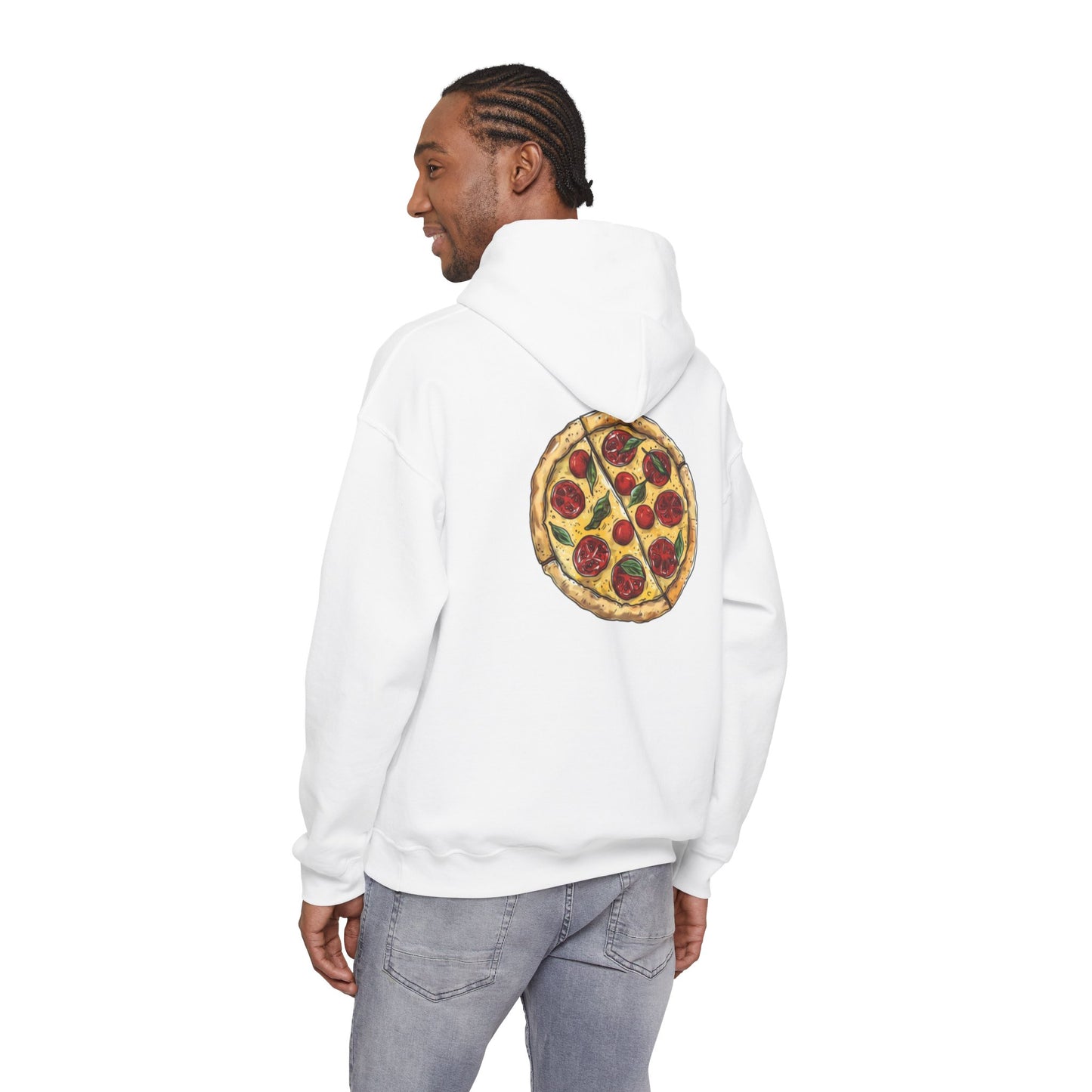 pizza design Heavy Blend™ Hooded Sweatshirt