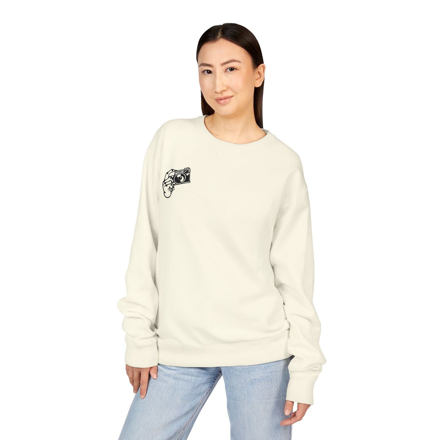 ComfortWash® Garment Dyed Crewneck Sweatshirt, Casual Gamer Sweatshirt, Video Game Lover Gift, Cozy Lounge Wear