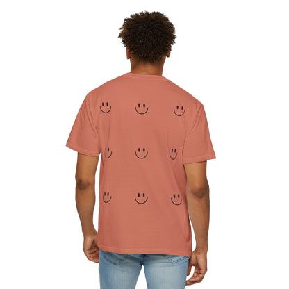Smiley Face  T-Shirt, Fun Graphic Tee, Casual Wear, Gift for Friends, Positive Vibes Shirt, Happy Birthday Gift, Summer Essentials