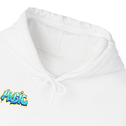 Graffiti Art  Hoodie - Cozy Streetwear, Unique Gift for Art Lovers, Perfect for Festivals, Casual Wear, Cool Graphic Sweatshirt