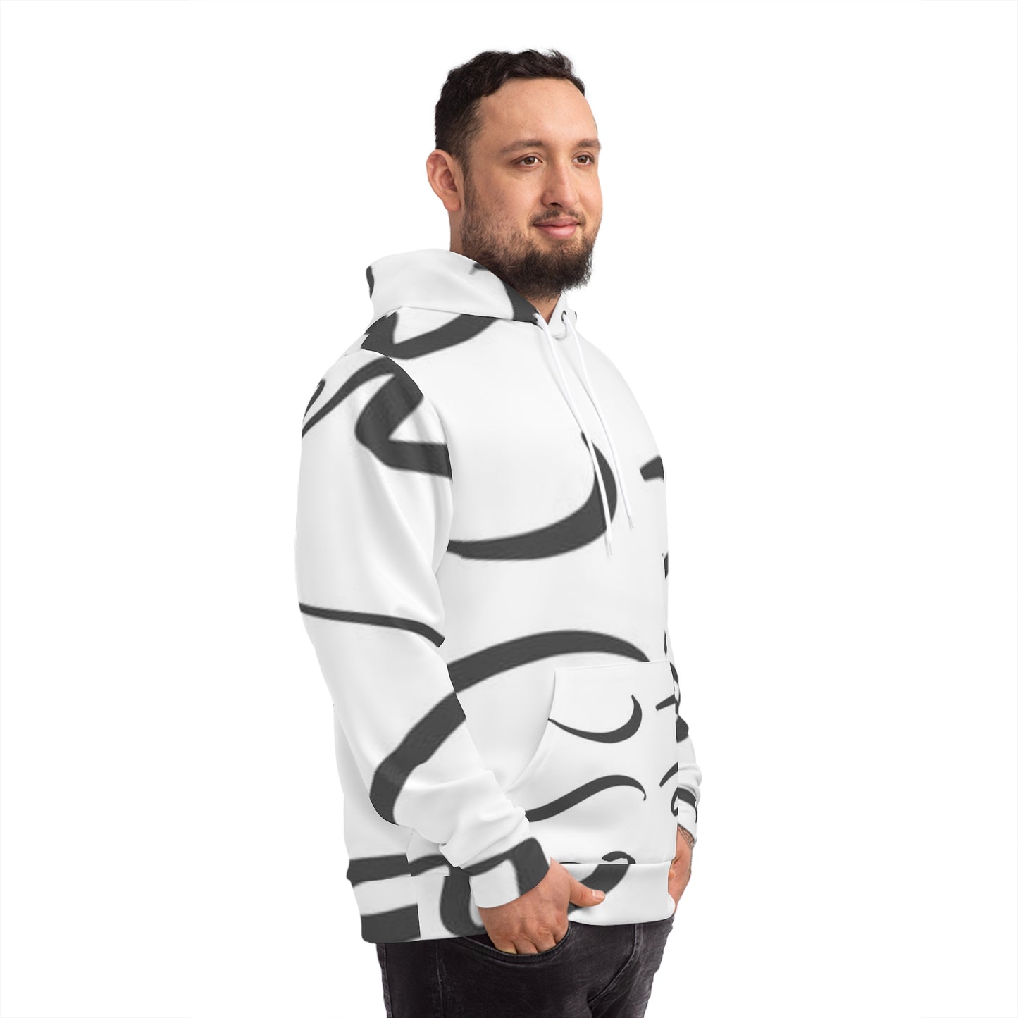 Trendy Graphic Hoodie, Cozy Fashion Sweatshirt, Unique Gift for Her, Personal Style Layer, Casual Streetwear Essential