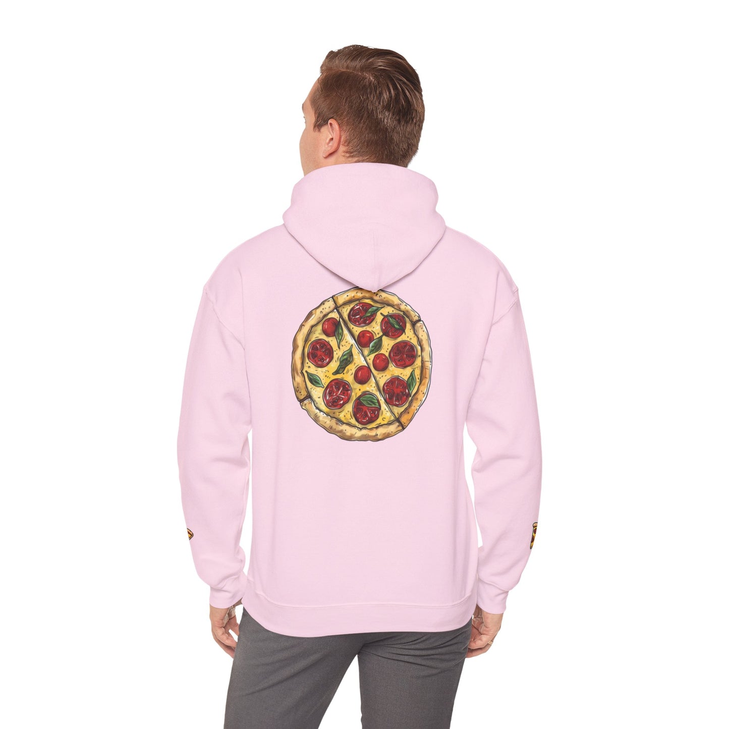pizza design Heavy Blend™ Hooded Sweatshirt
