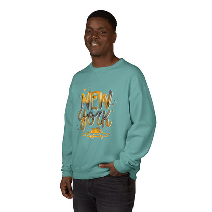 New York City Sweatshirt, Cozy Crewneck, Travel Gift, Fashion Apparel, Casual Wear