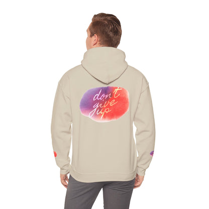 keep going design Heavy Blend™ Hooded Sweatshirt