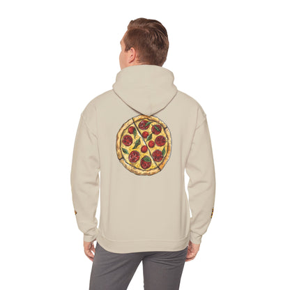 pizza design Heavy Blend™ Hooded Sweatshirt