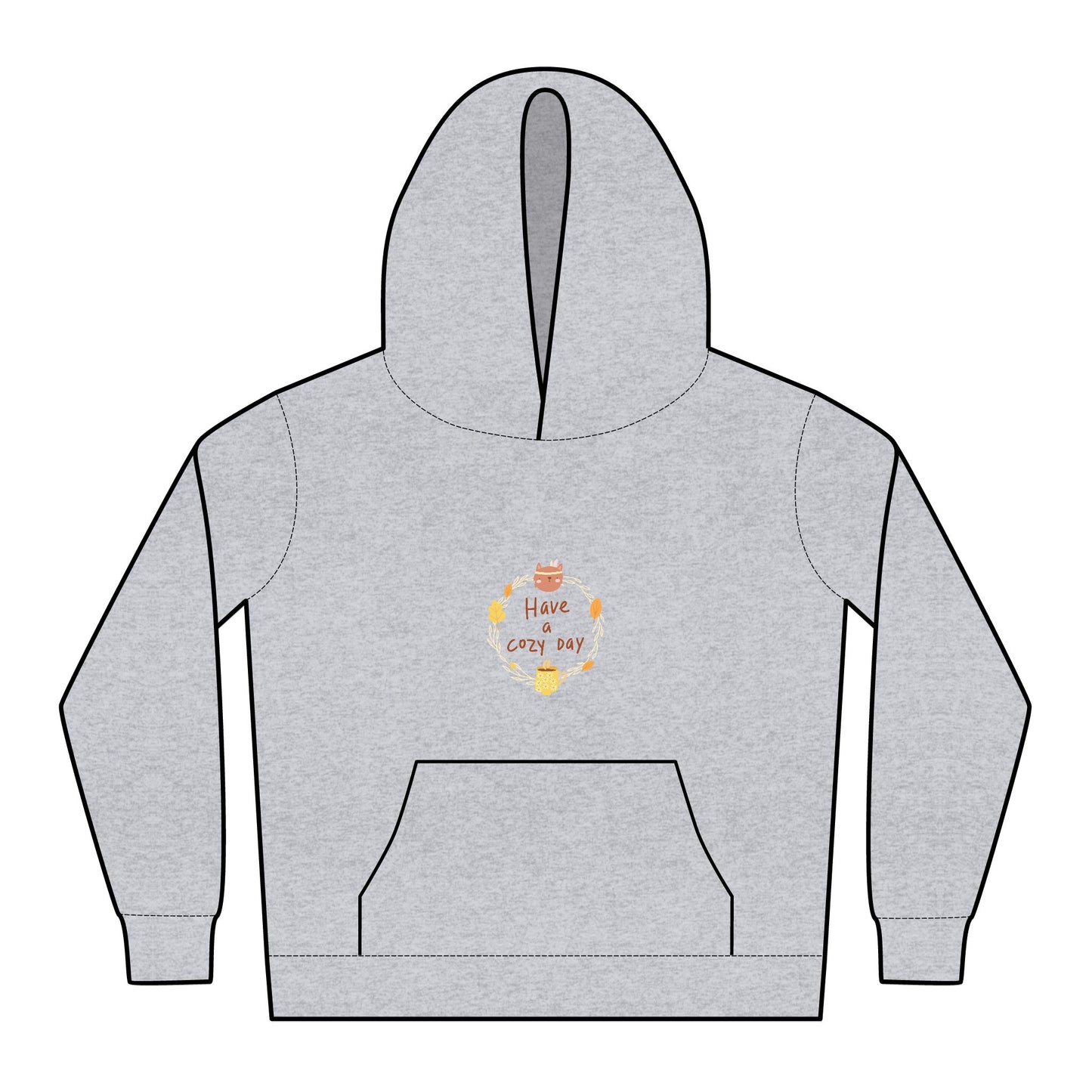 Kids Relax Hoodie with Fun Design, Cozy Sweatshirt for Boys and Girls, Gift for Birthdays, Relaxing Days, and Family Time