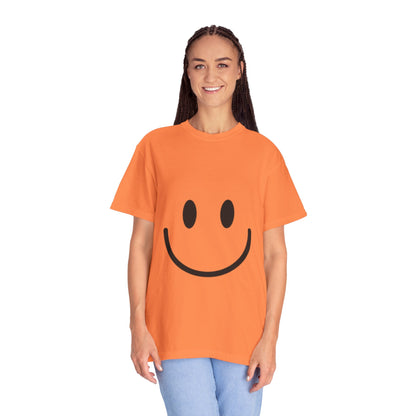 Smiley Face  T-Shirt, Fun Graphic Tee, Casual Wear, Gift for Friends, Positive Vibes Shirt, Happy Birthday Gift, Summer Essentials