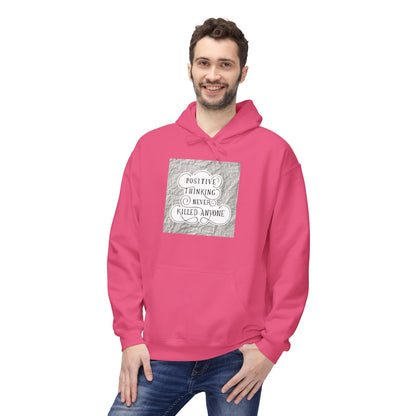 Positive Vibes  Fleece Hoodie | Cozy, Casual Apparel for Friends, Gift for Occasions, Perfect for Everyday Wear