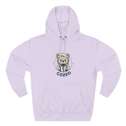 Cozy Bear Fleece Hoodie, Cute Animal Hoodie, Gifts for Animal Lovers, Winter Wardrobe Essential, Perfect for Cozy Nights