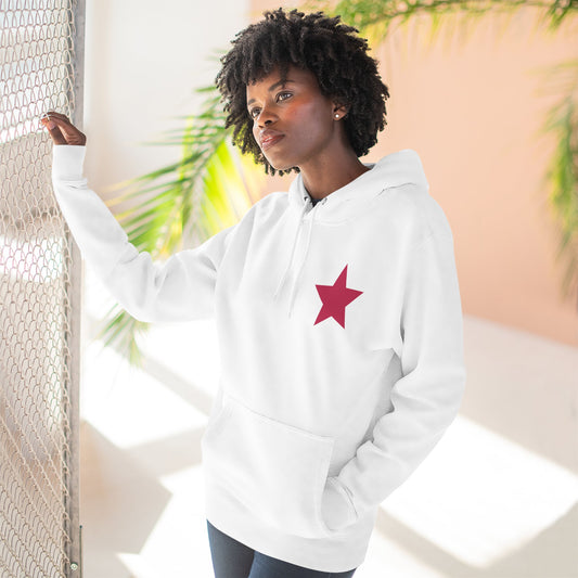You Are a Star Fleece Hoodie, Cozy Hoodie, Inspirational Apparel, Gift for Encouragement, Motivational Fashion