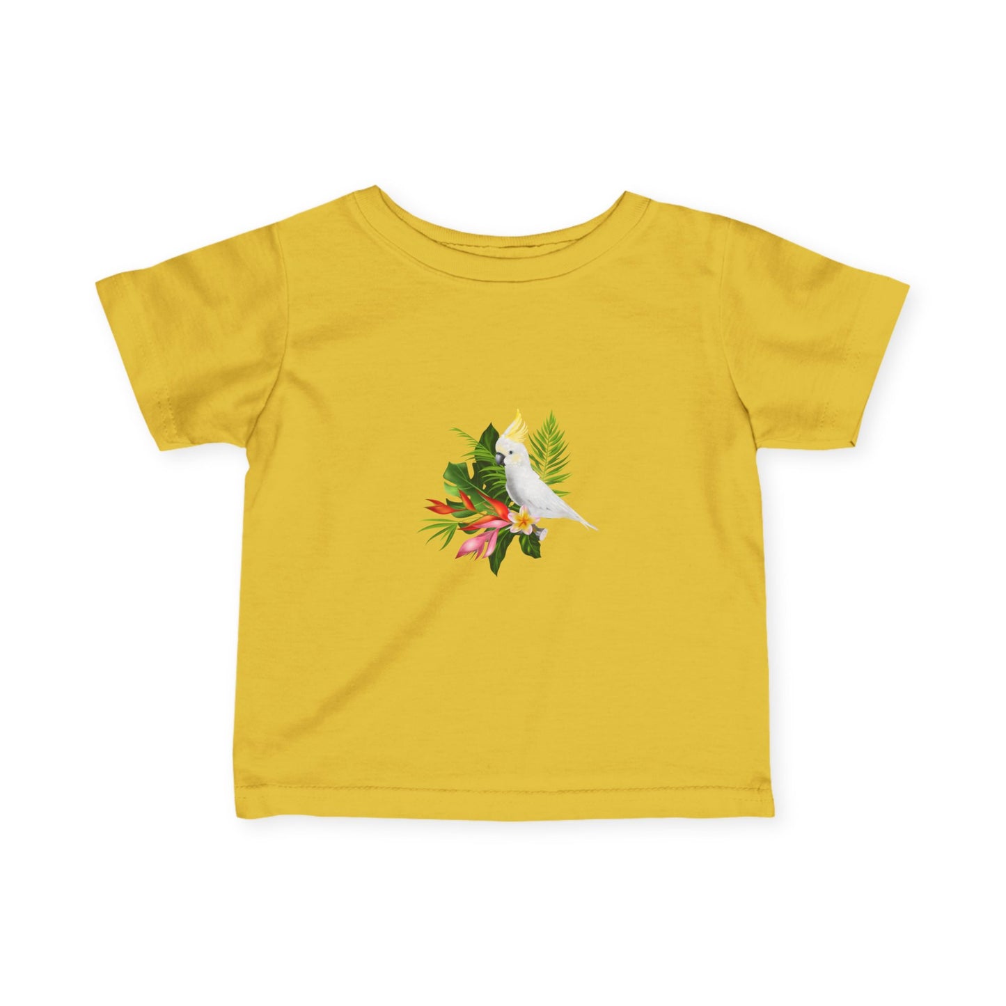 Tropical Floral Infant Tee, Baby Shirt, Cute Kids Tee, Summer Fashion, Baby Shower Gift, Toddler Clothing