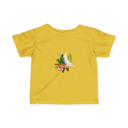 Tropical Floral Infant Tee, Baby Shirt, Cute Kids Tee, Summer Fashion, Baby Shower Gift, Toddler Clothing
