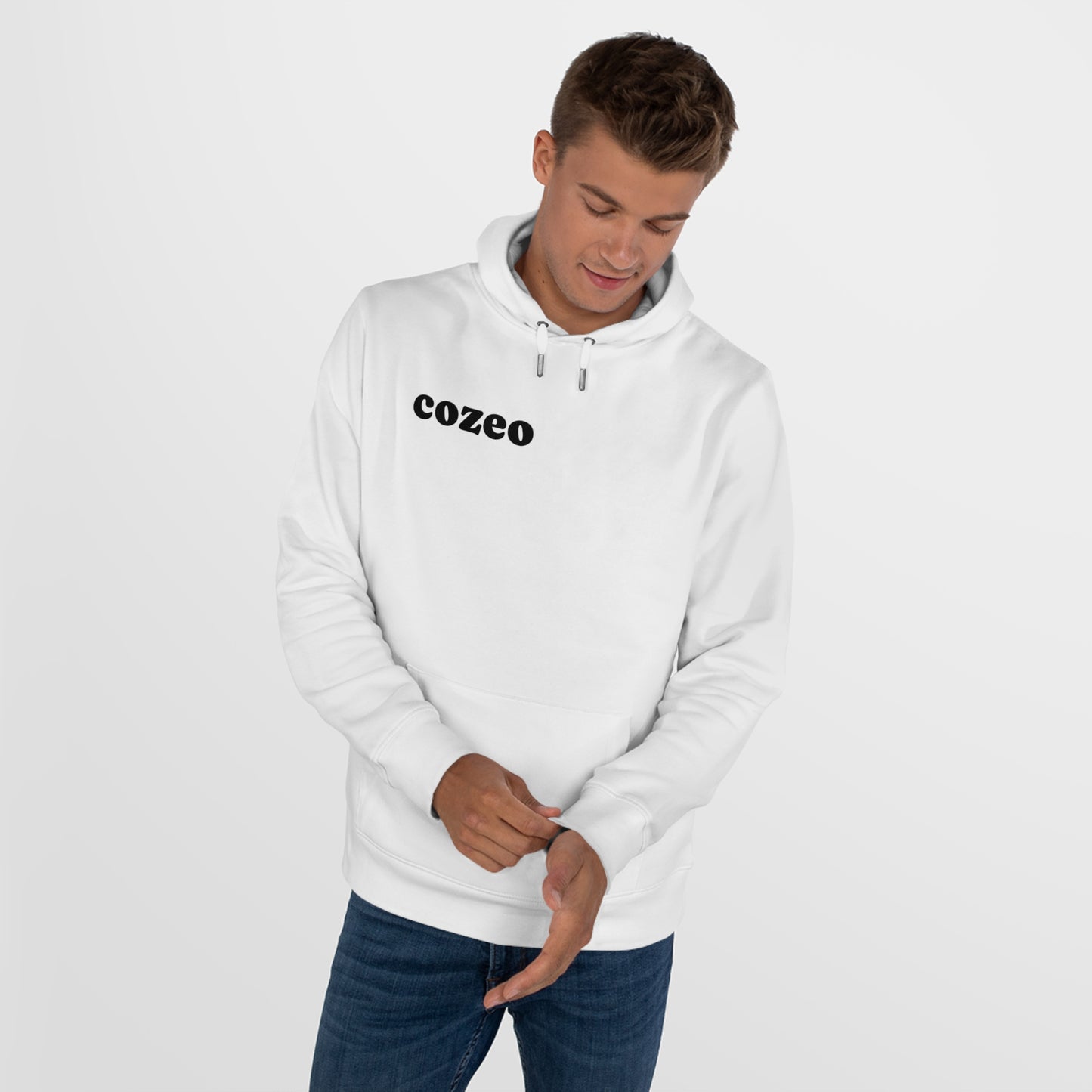 Stylish Cozeo King Hooded Sweatshirt, Casual Wear, Gift for Him, Streetwear Fashion, Cozy Sweatshirt