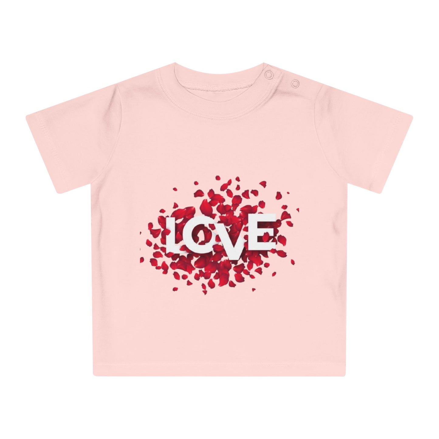 Love Baby T-Shirt | Cute Baby Outfit, Newborn Gift, Baby Shower Gift, Floral Print Toddler Top