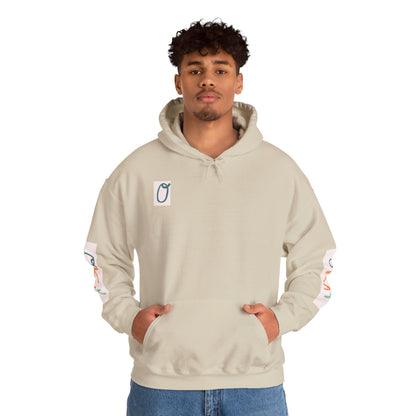 Cozy Graphic Hoodie with Positive Vibes,  Sweatshirt for All Occasions, Casual Wear, Gift for Friends, Relaxation