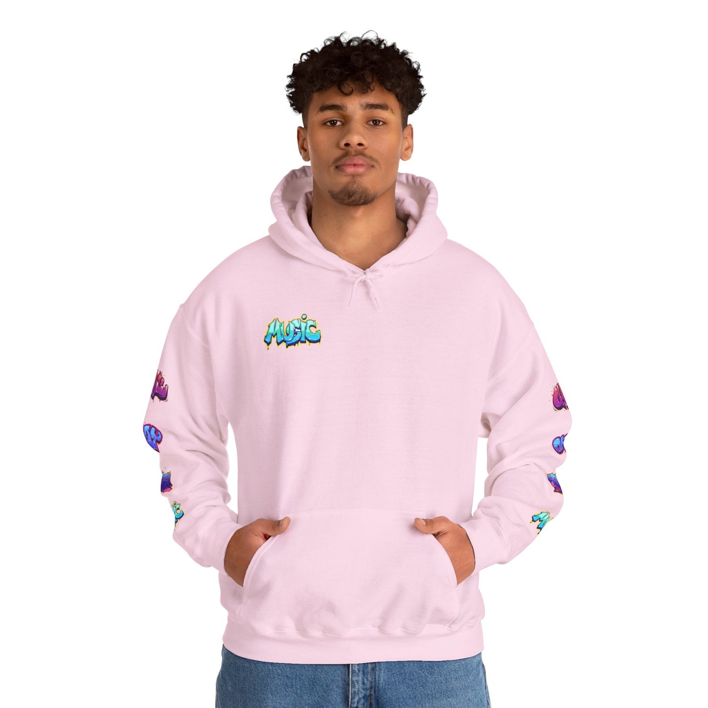 Graffiti Art  Hoodie - Cozy Streetwear, Unique Gift for Art Lovers, Perfect for Festivals, Casual Wear, Cool Graphic Sweatshirt