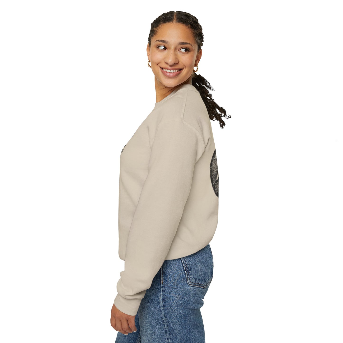 Musical Vibe Crewneck Sweatshirt, Perfect for Music Lovers, Gift, Cozy Style for Concerts, Casual Wear, Thoughtful Present