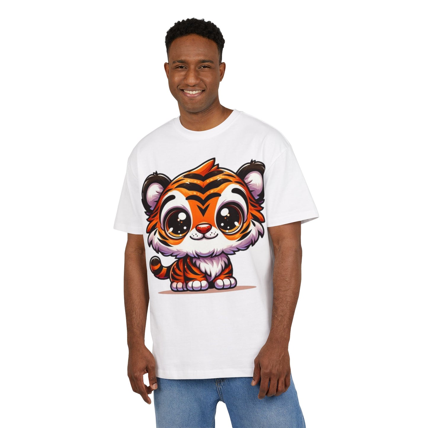 Tiger Graphic Tee | Cute Animal Shirt,  T-Shirt, Oversized Tee, Gift for Kids, Casual Wear