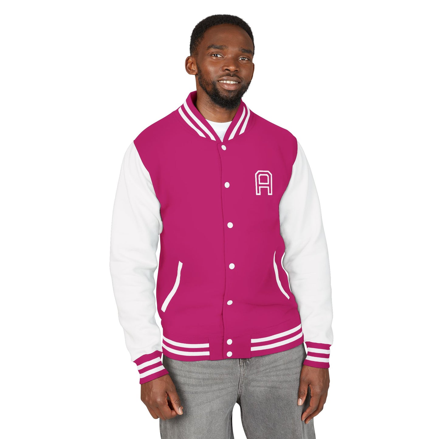 Heavyweight Letterman Jacket - Personalized College Style, Perfect for Sports Events, Casual Wear, Gifts, Team Spirit